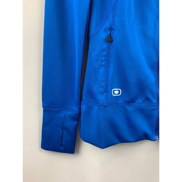 Ogio Endurance Ladies Zip-Up Jacket Blue Size S - Picture 3 of 8
